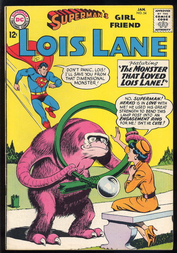 Superman's Girlfriend Lois  54 FN+