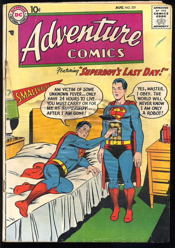 Adventure Comics  251 FRGD