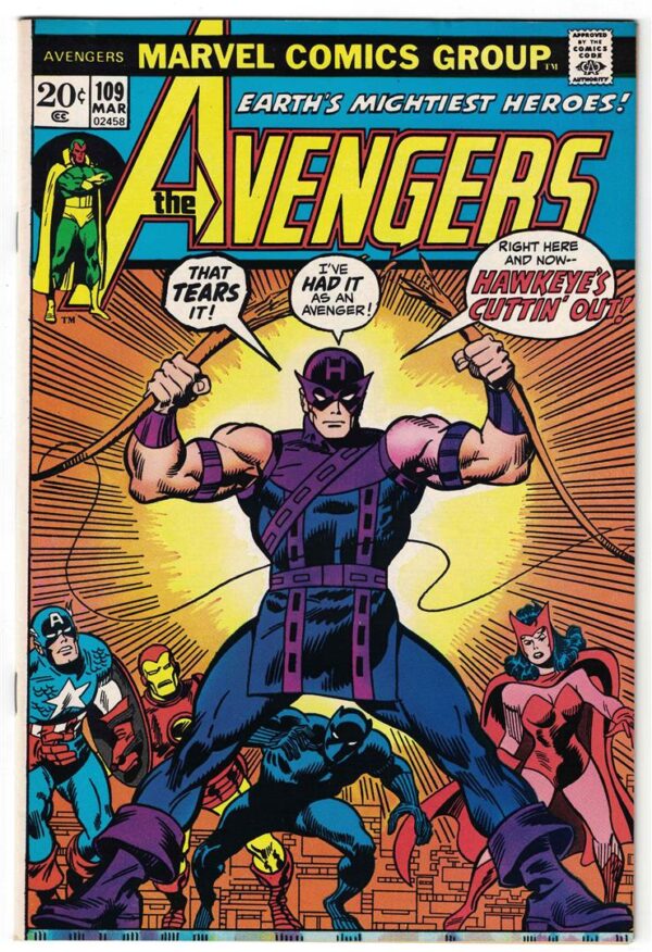 Avengers  109 FVF