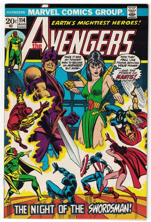 Avengers  114 FN