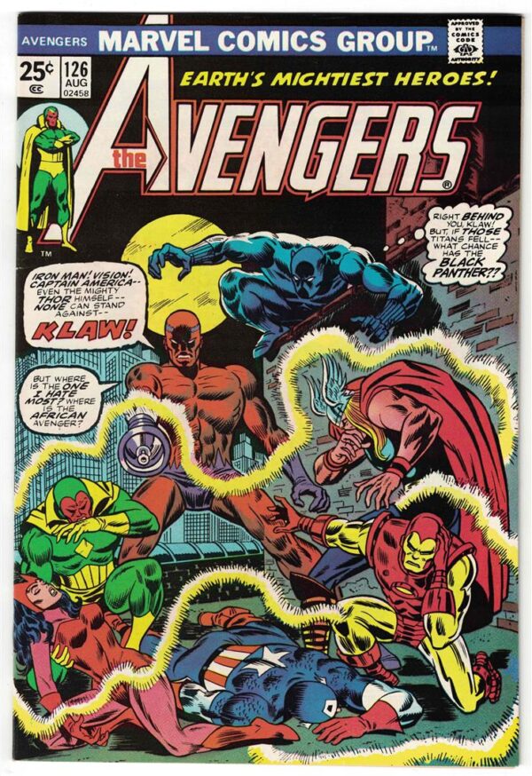 Avengers  126 FN+