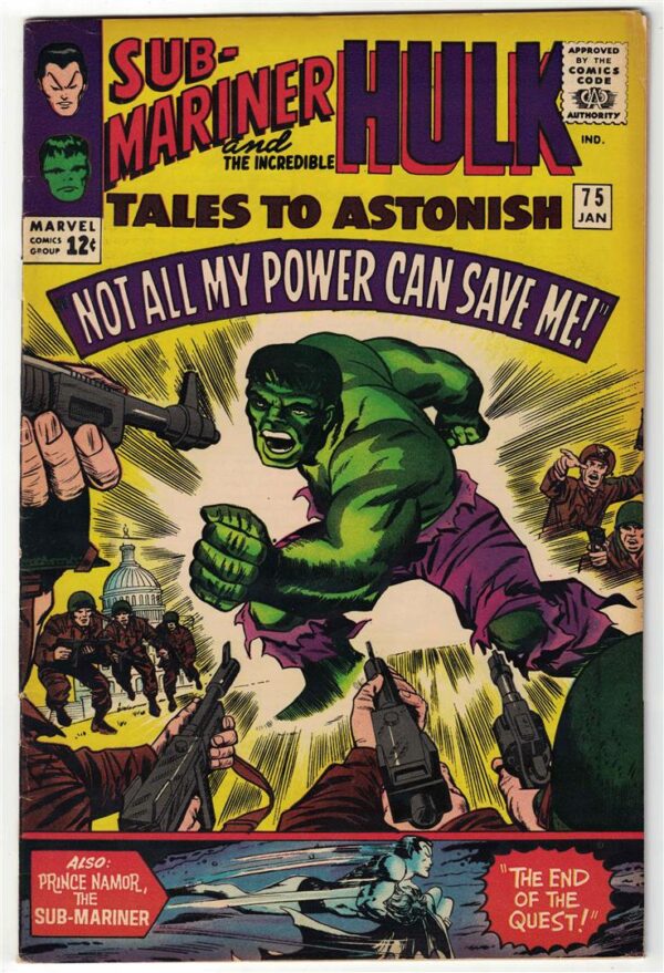 Tales to Astonish  75 VG-