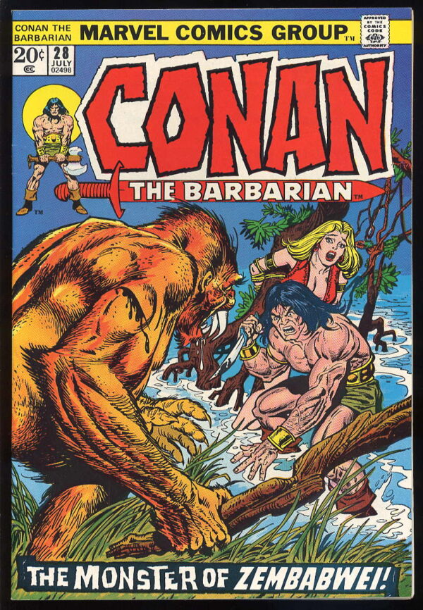 Conan (1970)  28 VF-