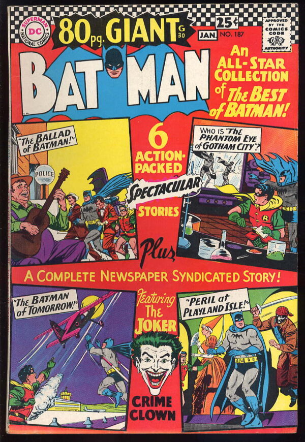 Batman (1940) 187 FN-