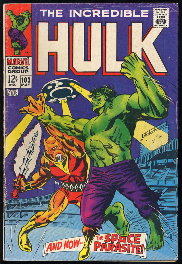 Incredible Hulk  103 VG+