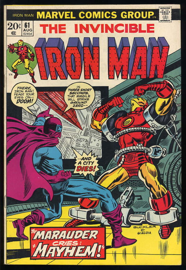 Iron Man (1968)  61 FN