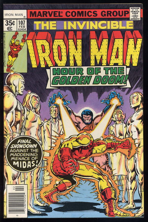 Iron Man (1968) 107 VF+