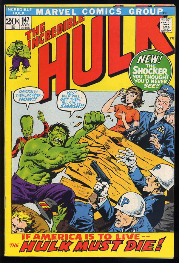 Incredible Hulk  147 FN+