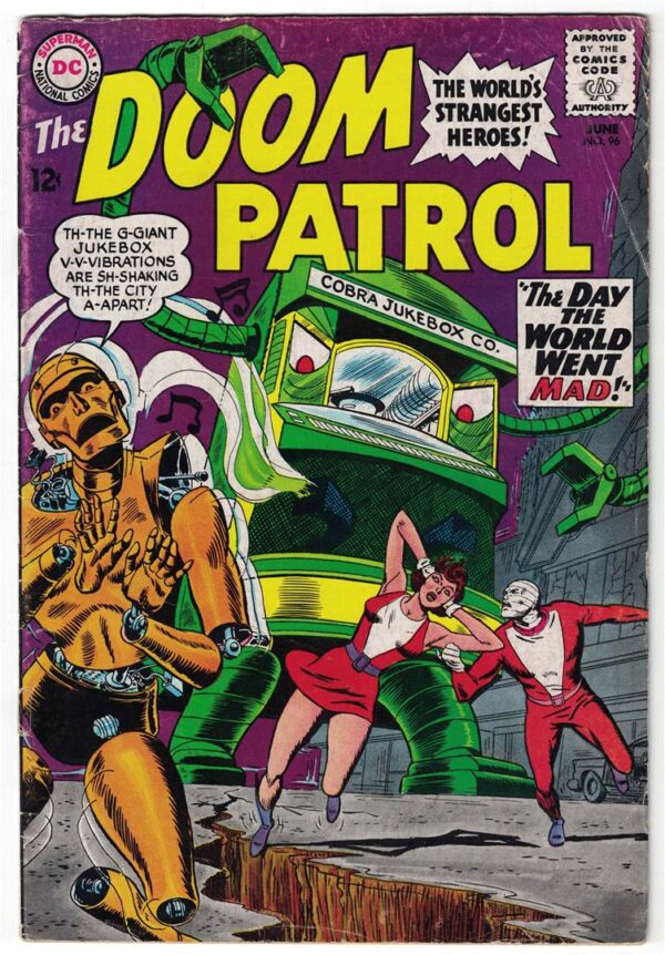 Doom Patrol (1964)  96 GVG
