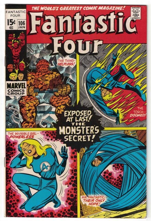 Fantastic Four  106 VGF