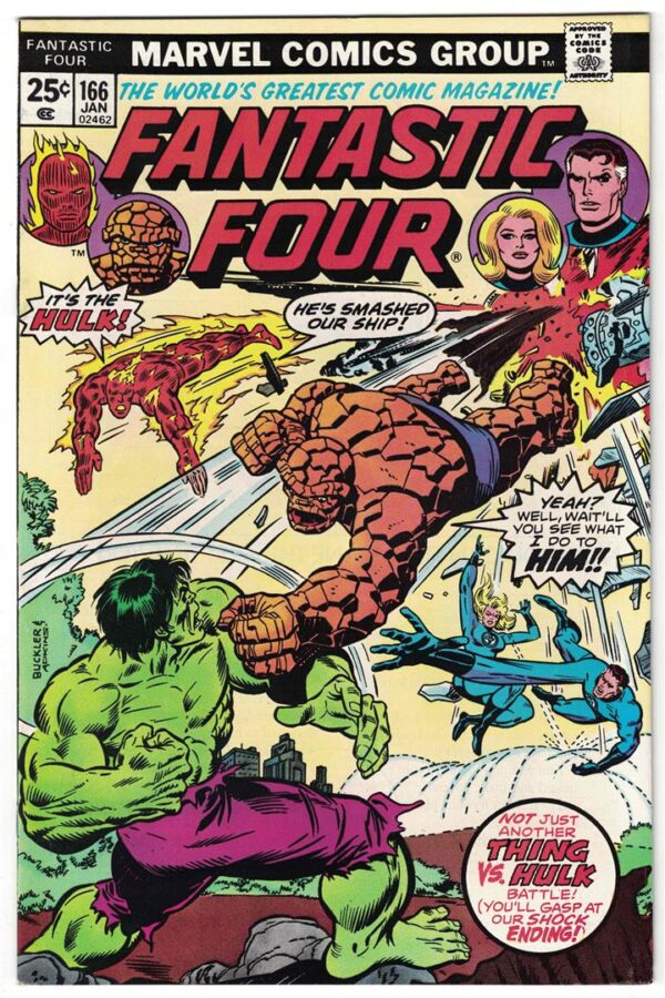 Fantastic Four  166 FVF