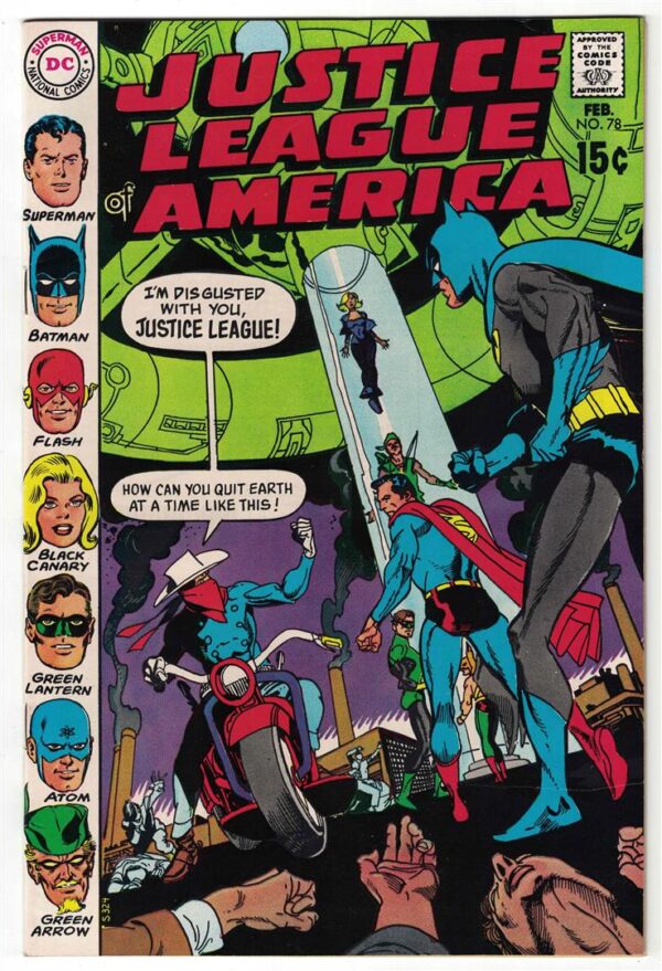 Justice League of America   78 FVF