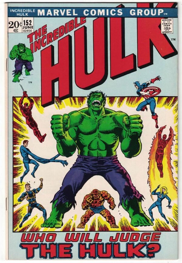 Incredible Hulk  152 FVF