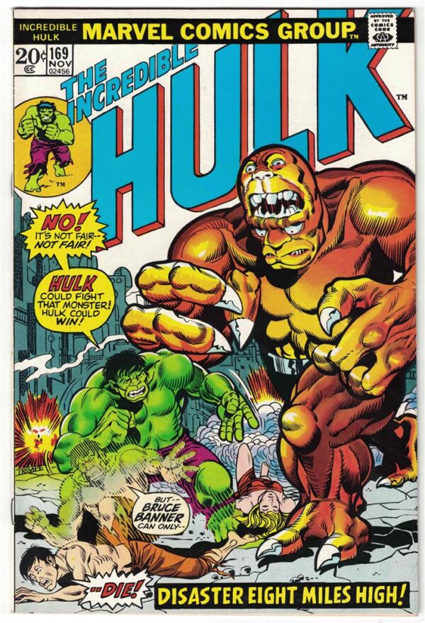 Incredible Hulk  169 VGF