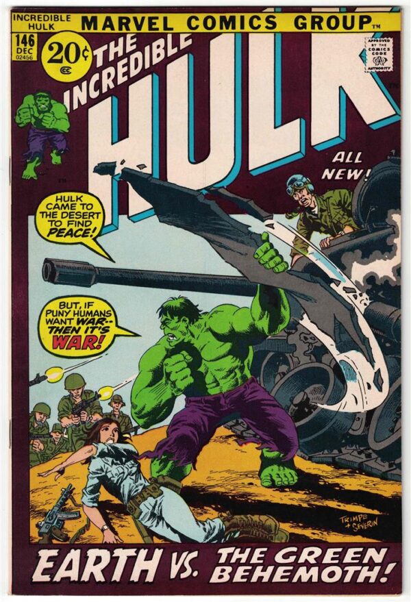 Incredible Hulk  146 FN