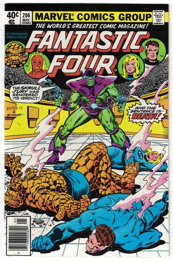 Fantastic Four  206 VF+