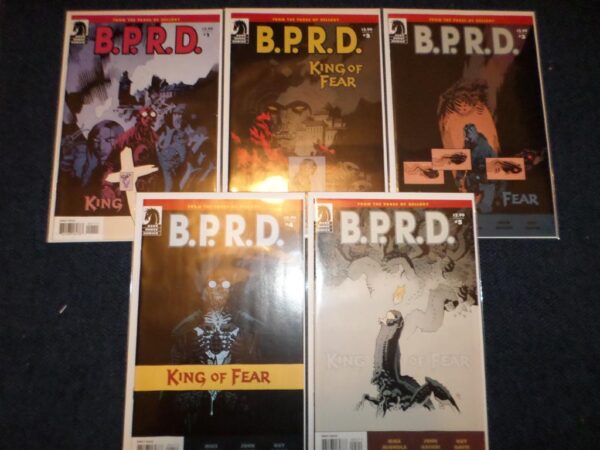 BPRD King of Fear 1-5