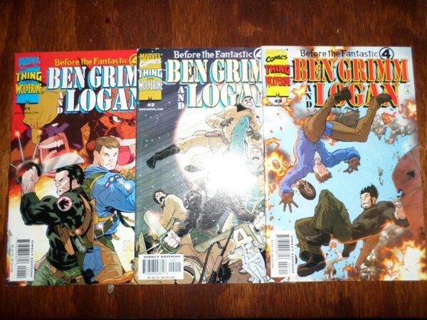 Ben Grimm and Logan 1-3