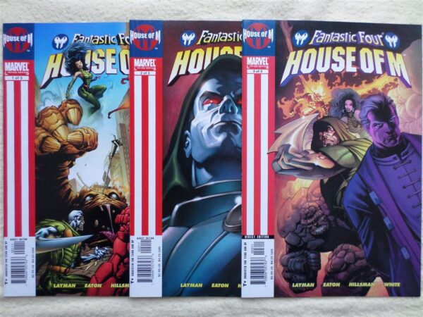 Fantastic Four House of M 1-3