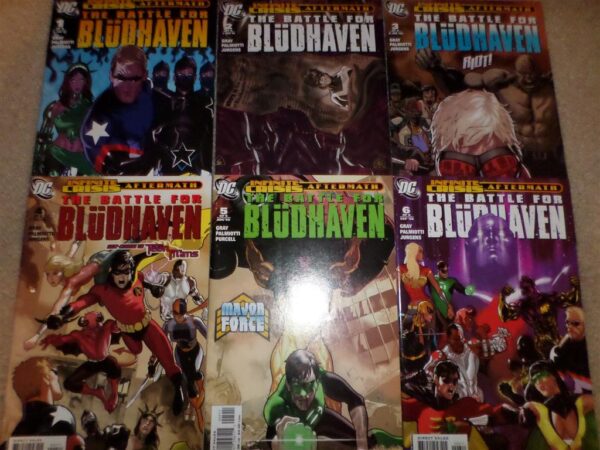 Infinite Crisis Battle For Bludhaven 1-6