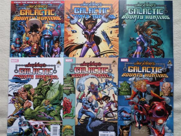 Jack Kirby's Galactic Bounty Hunters 1-6