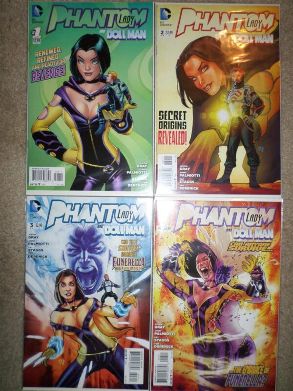 Phantom Lady and Doll Man 1-4