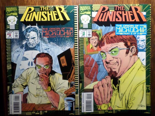 Punisher Origin of Microchip 1-2