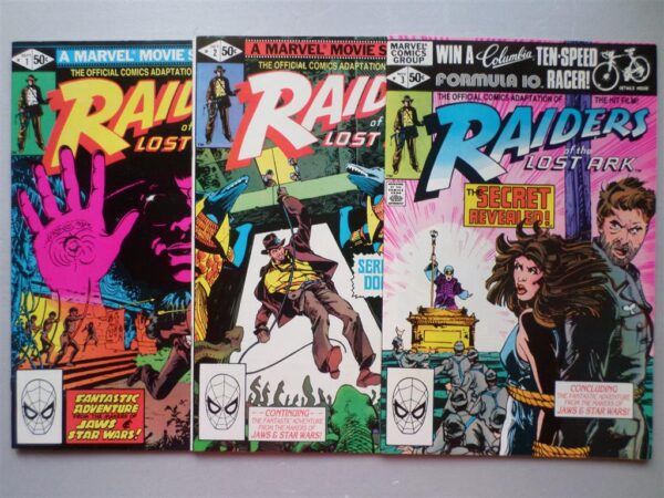 Raiders of the Lost Ark 1-3