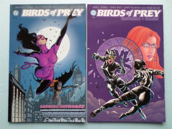 Birds of Prey Catwoman Batgirl Oracle 1-2