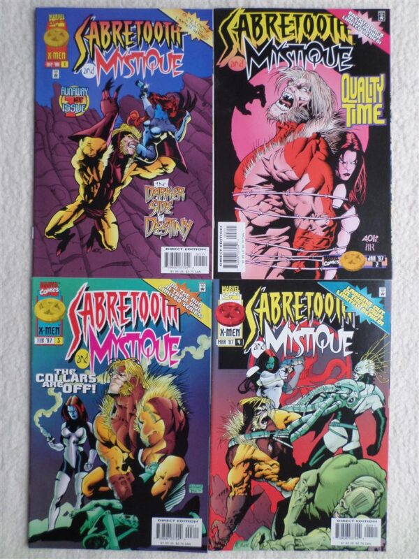 Sabretooth and Mystique 1-4