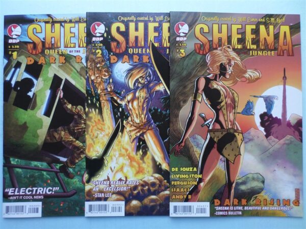 Sheena Dark Rising 1-3