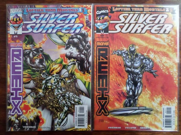Silver Surfer Loftier Than Mortals 1-2