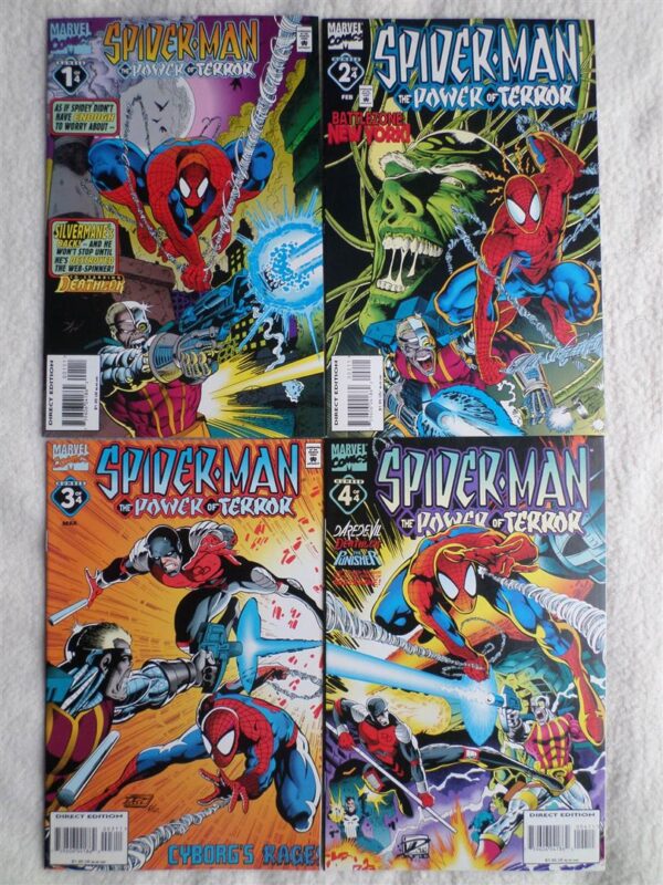 Spider Man Power of Terror 1-4