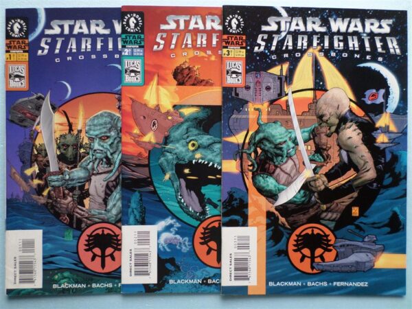 Star Wars Starfighter Crossbones 1-3