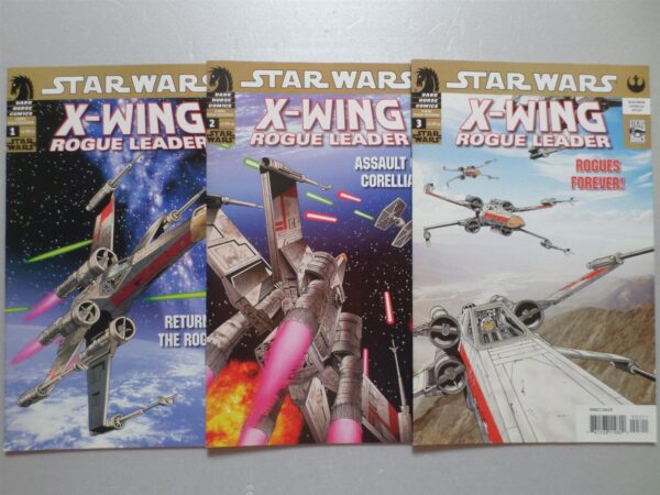 Star Wars X-Wing Rogue Leader 1-3