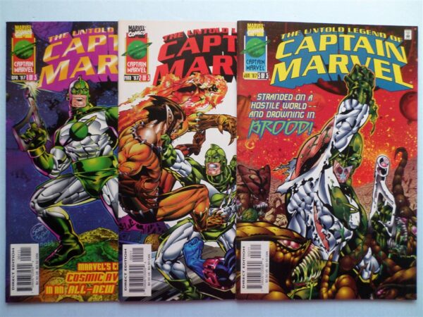 Untold Legend of Captain Marvel 1-3