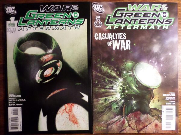 War of the Green Lanterns Aftermath 1-2