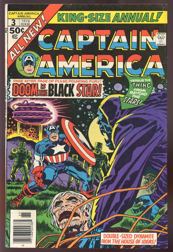Captain America (1968) Ann  3 FN+