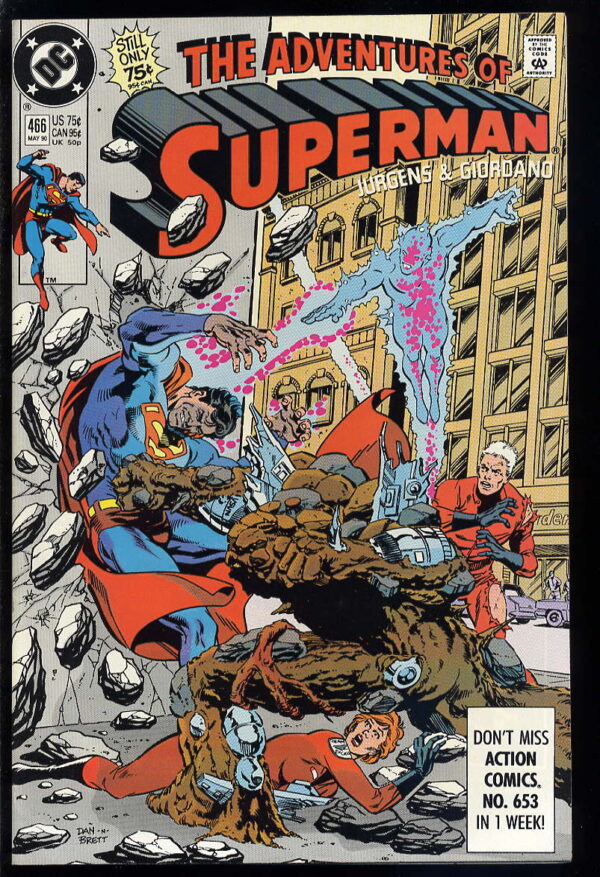 Adventures of Superman  466 VF-