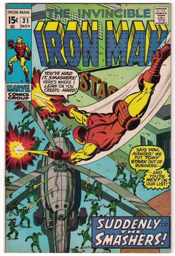 Iron Man (1968)  31 FN-