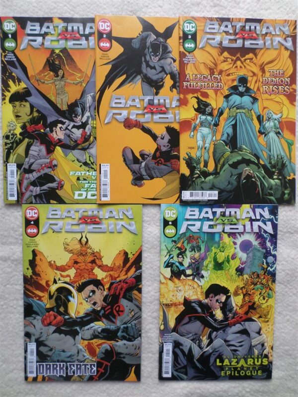 Batman vs Robin  1-5