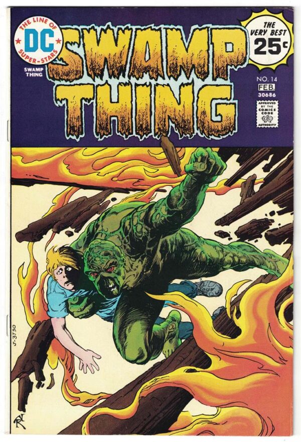 Swamp Thing (1972) 14 FN+