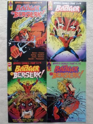 Badger Goes Berserk 1-4